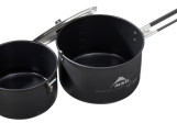 Popote MSR avec 2 casseroles revêtement céramique antiadhésif