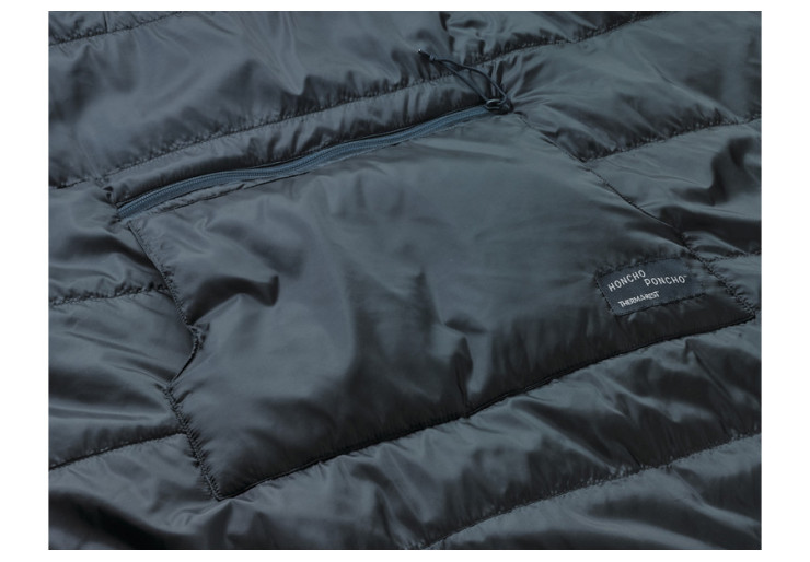 Poncho Thermarest Honcho Black Forest Print