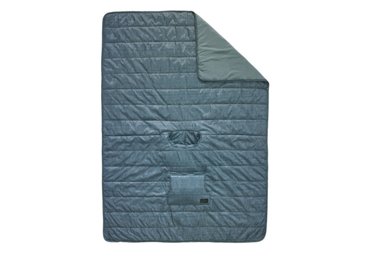 Poncho Thermarest Honcho Blue Woven Print