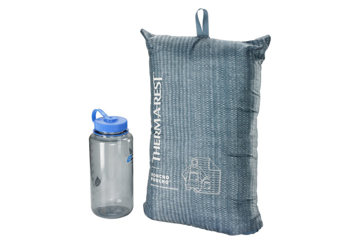 Poncho Thermarest Honcho Blue Woven Print