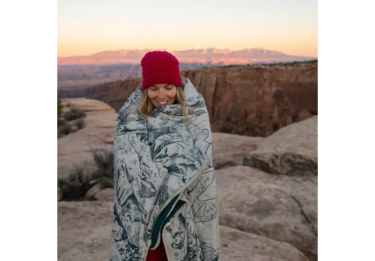 Couverture Thermarest Argo Valley View Print
