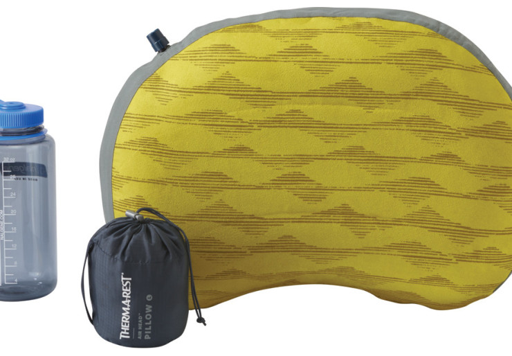 Oreiller Thermarest Airhead Large Yellow Mountains