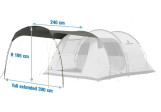 Tente de camping Ferrino Meteora 5
