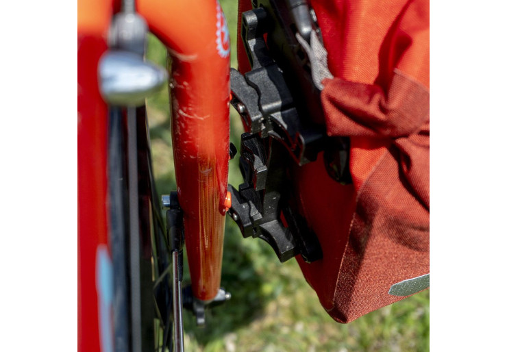 Adaptateur sacoche de vélo Ortlieb Fork-Pack 45° / 30°