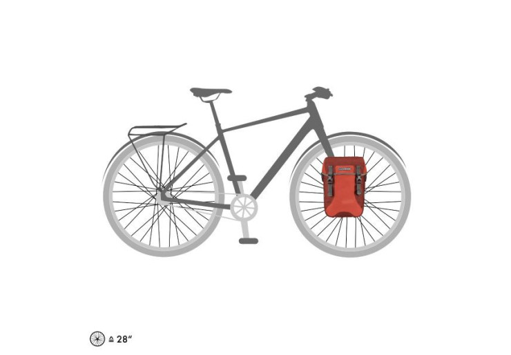 Sacoches de vélo Ortlieb Sport Packer Plus Salsa (paire)