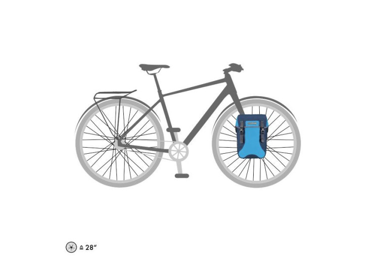 Sacoches de vélo Ortlieb Sport Packer Plus Dusk Blue (paire)