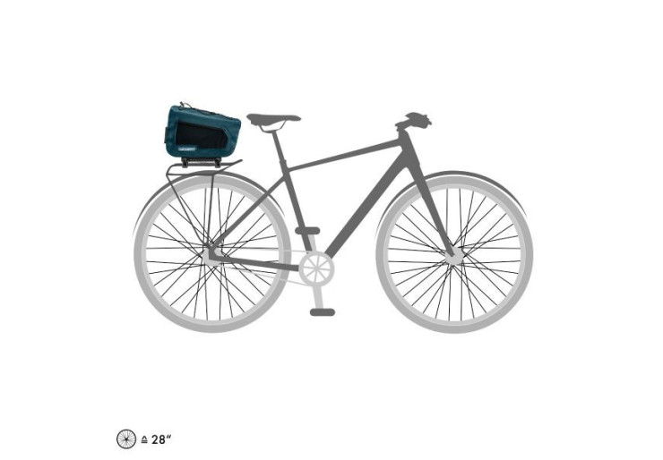 Sacoche de vélo électrique Ortlieb E-Trunk Petrol