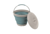 Seau pliable rond avec couvercle Outwell Bleu