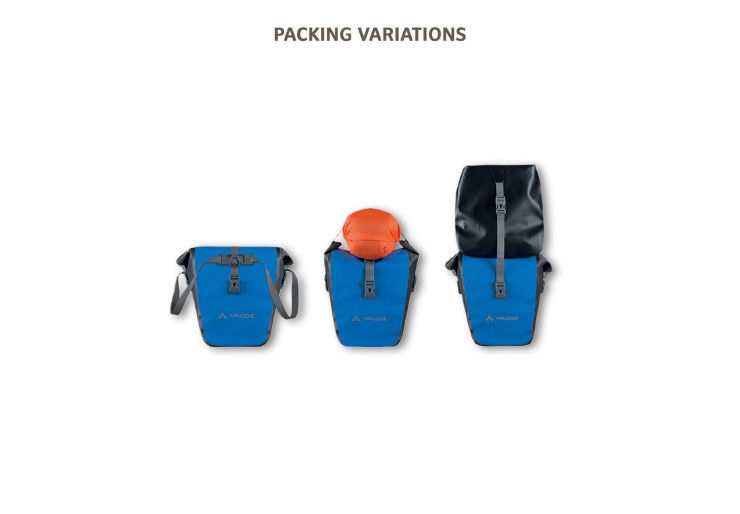 Sacoche de vélo Vaude Aqua Back Single Fango