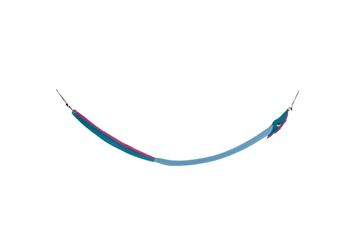Hamac TTTM Original Bleu aqua / Rose