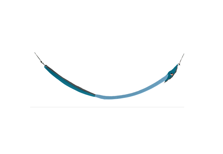 Hamac TTTM Original Bleu Aqua / Gris Foncé