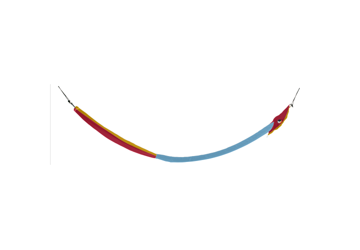 Hamac TTTM King Size Rouge Bordeau / Jaune Foncé