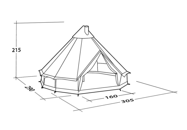Tente de camping Robens Klondike S