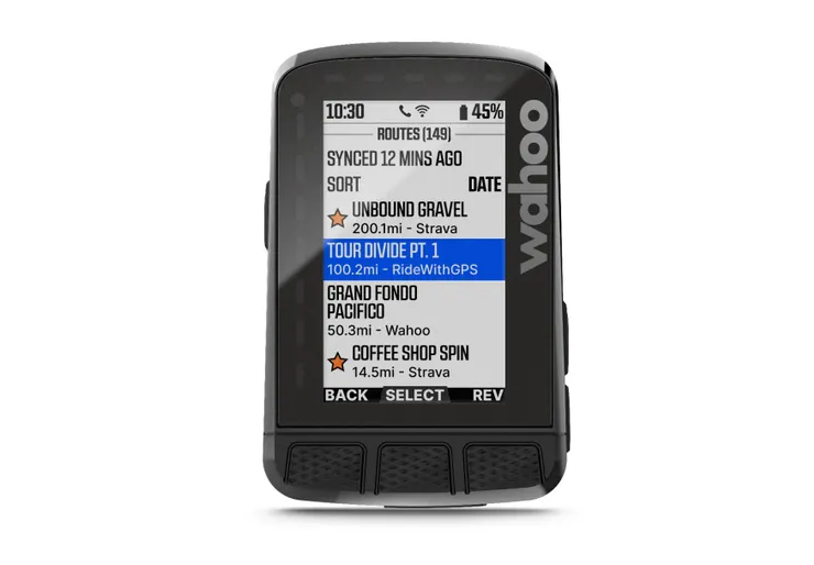Compteur vélo GPS Wahoo ELEMNT ROAM