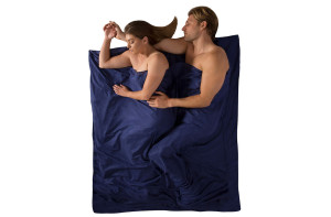 Drap de sac de couchage Sea To Summit TravelLiner Silk Cotton Double