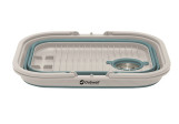 Seau avec poignée et couvercle pliable Outwell Classic Blue