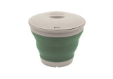 Seau avec couvercle pliable Outwell Shadow Green