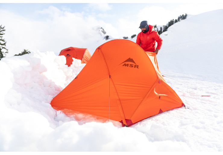 Tente de randonnée MSR Access 3 Orange