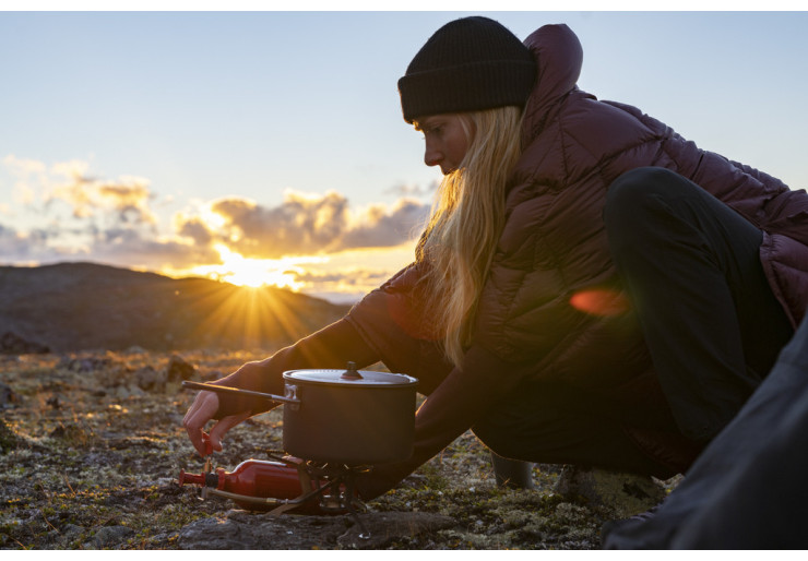 Couverture poncho Thermarest Honcho Poncho Down Burgandy