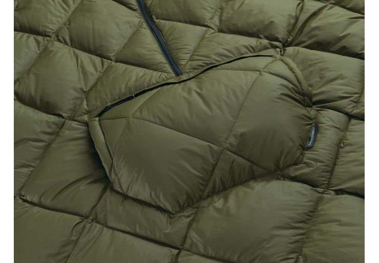 Couverture poncho Thermarest Honcho Poncho Down Burgandy