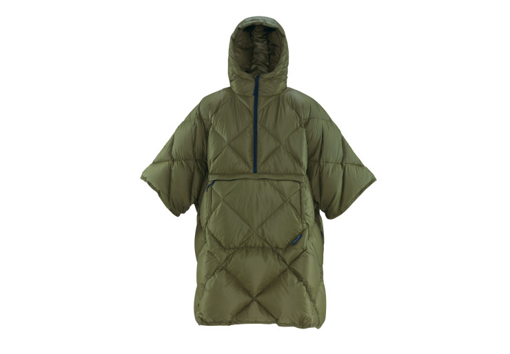 Couverture poncho Thermarest Honcho Poncho Down Burgandy