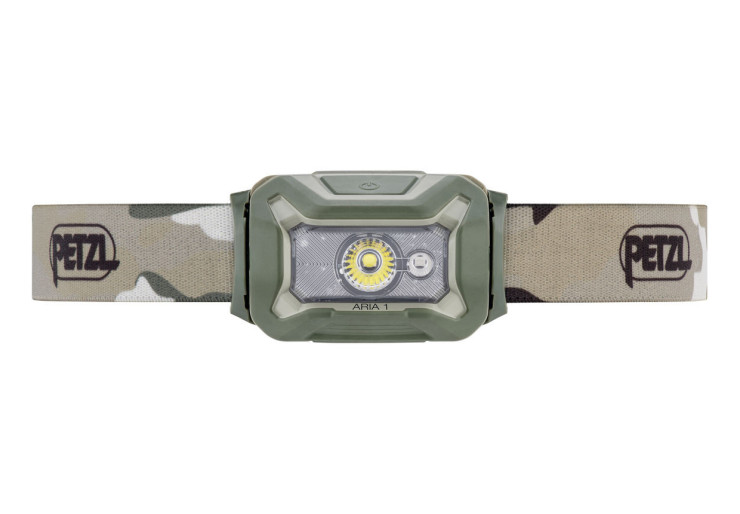 Lampe frontale Petzl Aria 1 RGB Camouflage