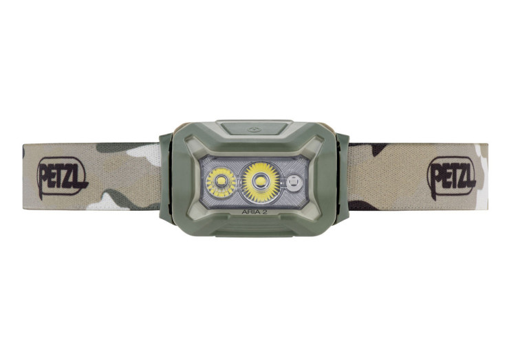 Lampe frontale Petzl Aria 2 RGB Camouflage