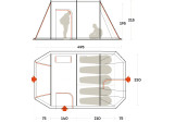 Tente de camping Ferrino Chanty 5 Deluxe