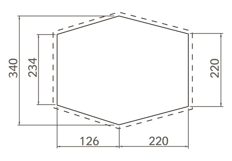 Tapis de protection tente Vaude Drive Van