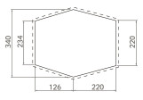 Tapis de protection tente Vaude Drive Van