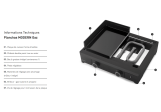 Plancha Forge Adour Modern Gaz 75 Acier Noir