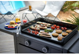 Plancha Forge Adour Modern Gaz 60 Acier Noir