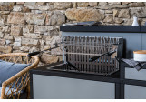 Gril BBQ Forge Adour inox 918.66 avec tournebroche électrique