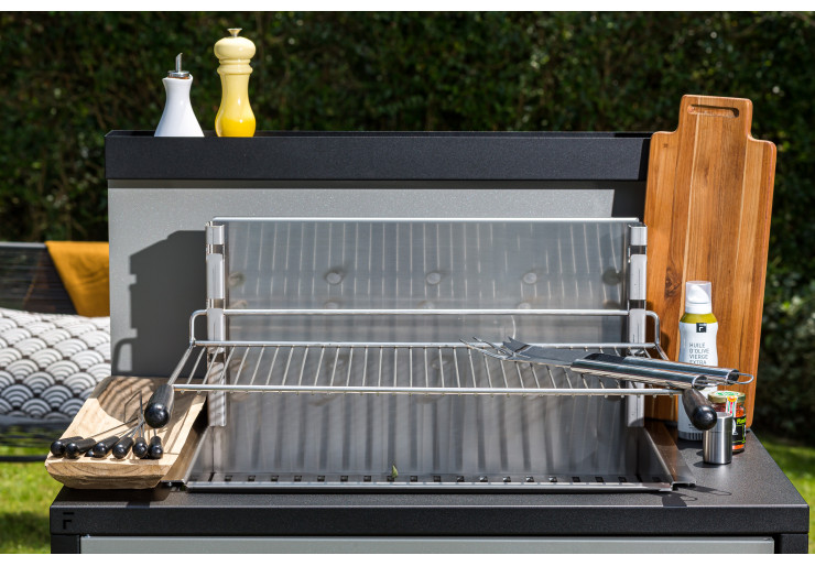 Gril BBQ Forge Adour inox 961.66 66 cm