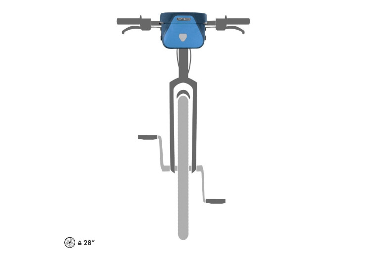 Sacoche de guidon Ortlieb Ultimate 6 S (5L) Plus Dusk Blue