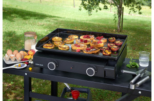 Plancha Base Gaz 60 Chassis Acier Forge Adour