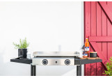 Plancha Base Gaz 60 Chassis Inox Forge Adour