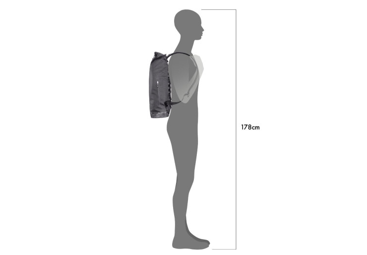 Sac à dos Ortlieb Daypack Metrosphere 21L Noir