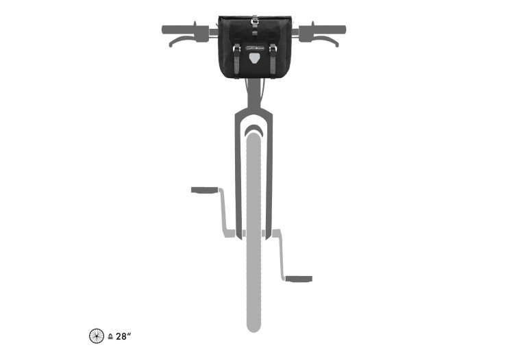 Sacoche de guidon Ortlieb Handlebar-Pack Plus Black