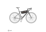Sacoche de cadre Bikepacking Ortlieb Frame-Pack Toptube 3L Noir