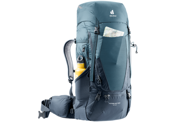 Sac à dos Deuter Futura Air Trek 50 + 10 Gris-Bleu