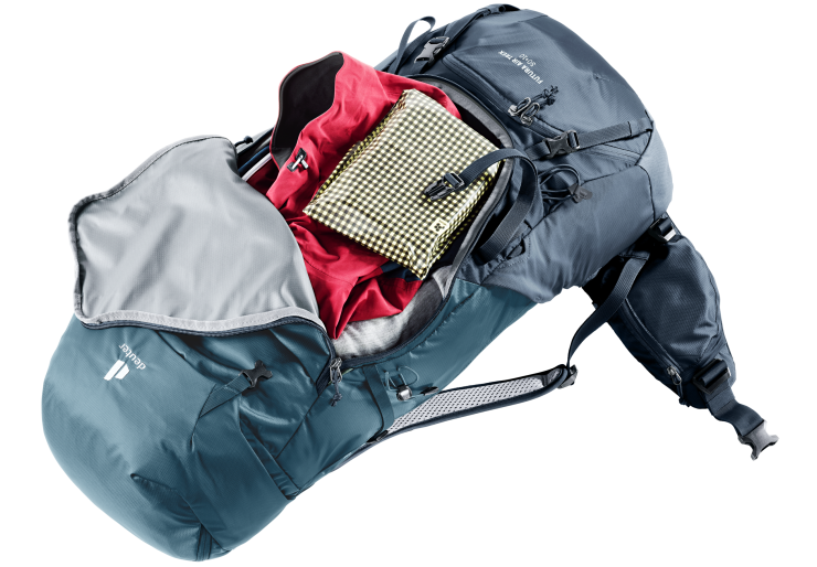 Sac à dos Deuter Futura Air Trek 50 + 10 Gris-Bleu