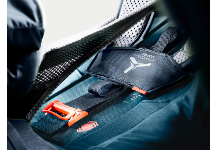 Sac à dos Deuter Futura Air Trek 50 + 10 Gris-Bleu