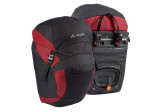 Sacoche de vélo Vaude OnTour Front Noir/Carmin (paire)
