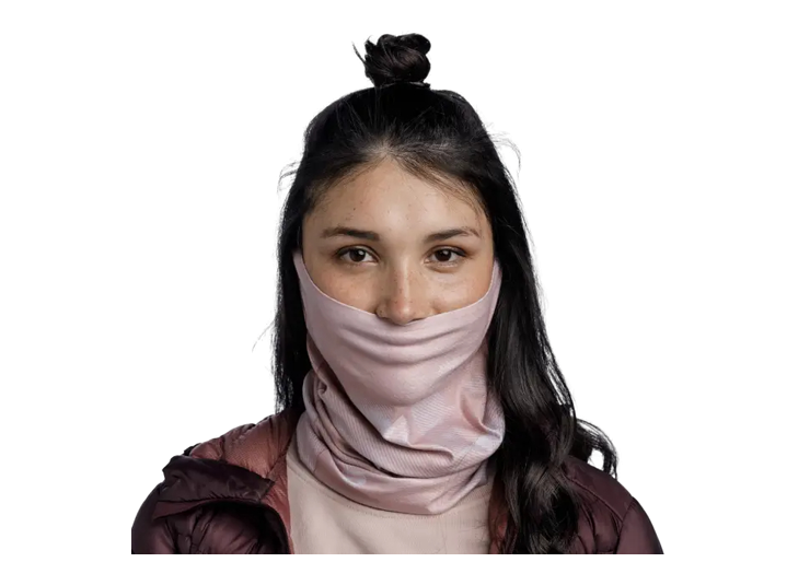 Tour de Cou Thermonet Llev Pale Pink - Confort Hivernal Buff