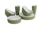 Set de vaisselles Outwell Gala 4 personnes Vert