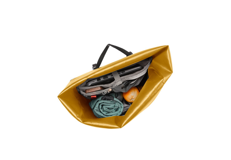 Sacoche de vélo Vaude Proof Bac Single Burnt Recyclé Yellow