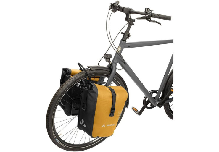 Sacoches de vélo Vaude Aqua Front Recyclé Burnt Yellow