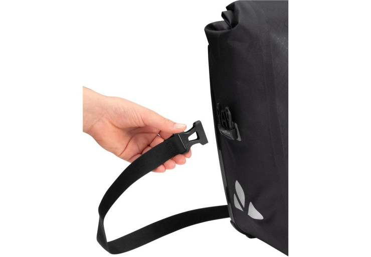 Sacoches de vélo Vaude Aqua Front Recyclé Black