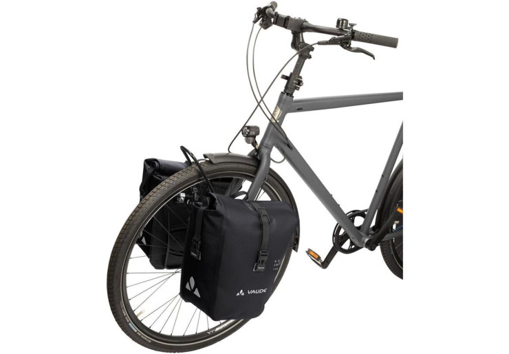 Sacoches de vélo Vaude Aqua Front Recyclé Black